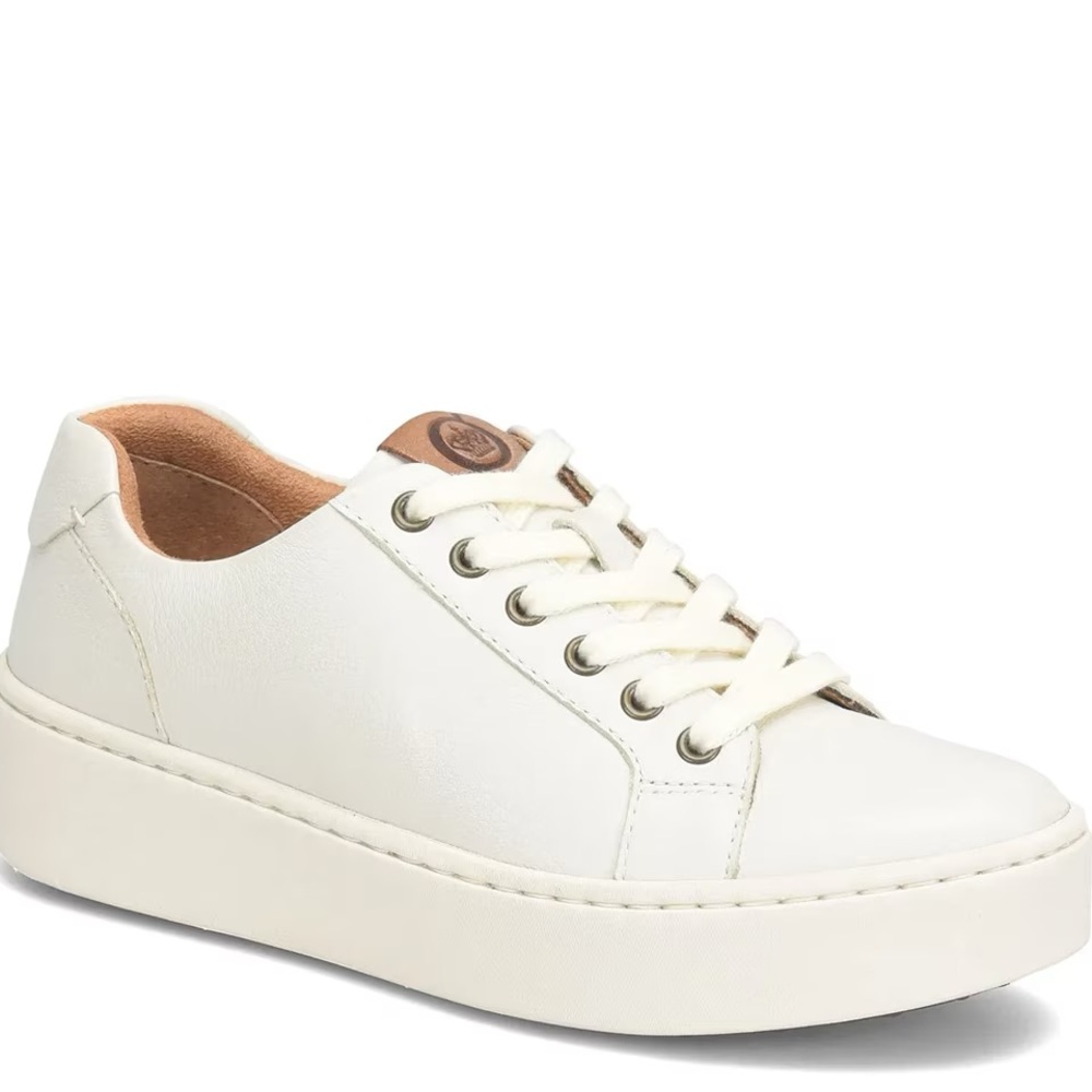 Born Mira Ivory Platform Sneakers